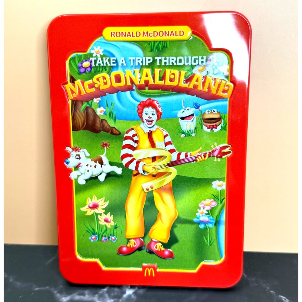 2025 Ronald McDonald McDonaldland Collector Edition Tin #4 Stickers Cards ID